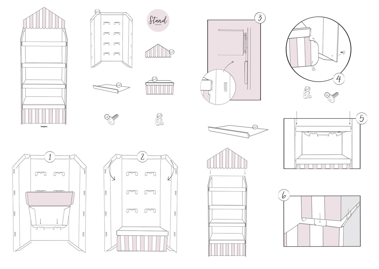 Set mit Partydekorationen - Princess