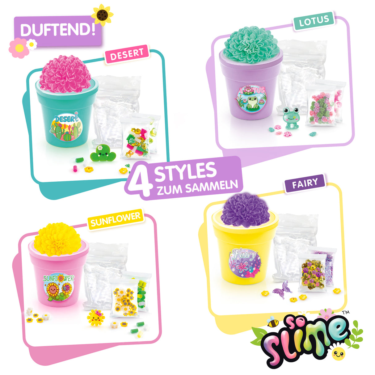 Flower Slime 1 Pot (1Stück)