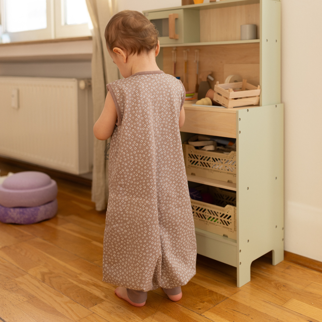 Schlafsack mit Füßen 80cm (1.0 TOG)