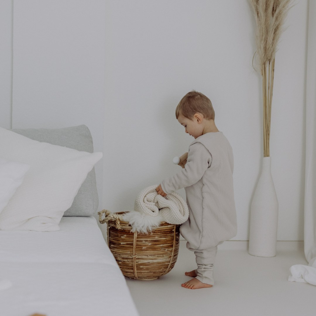 Schlafsack mit Umschlag-Füßen und Ärmeln 70cm (3.5 TOG)