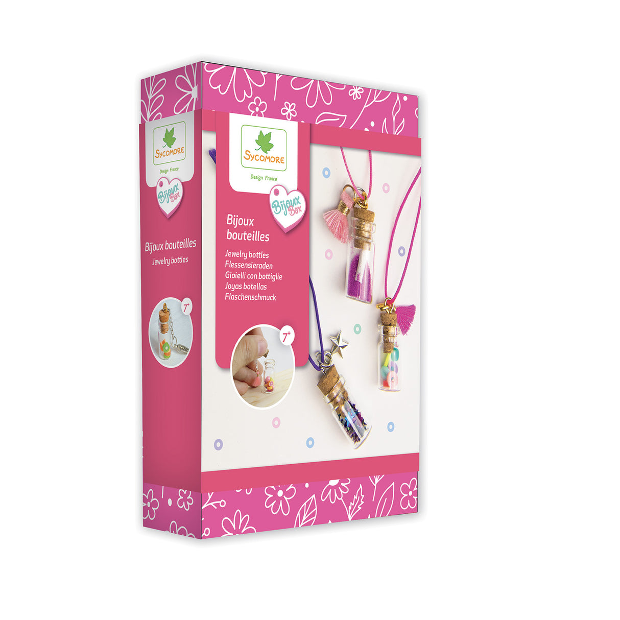 Schmuck basteln- Fläschchen