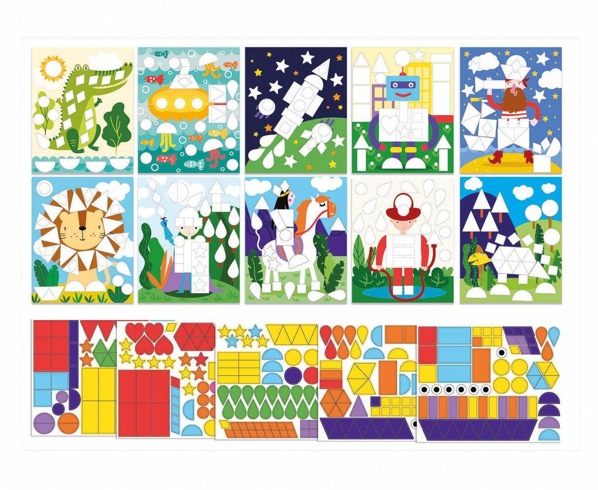 Sticker- Formen & Farben