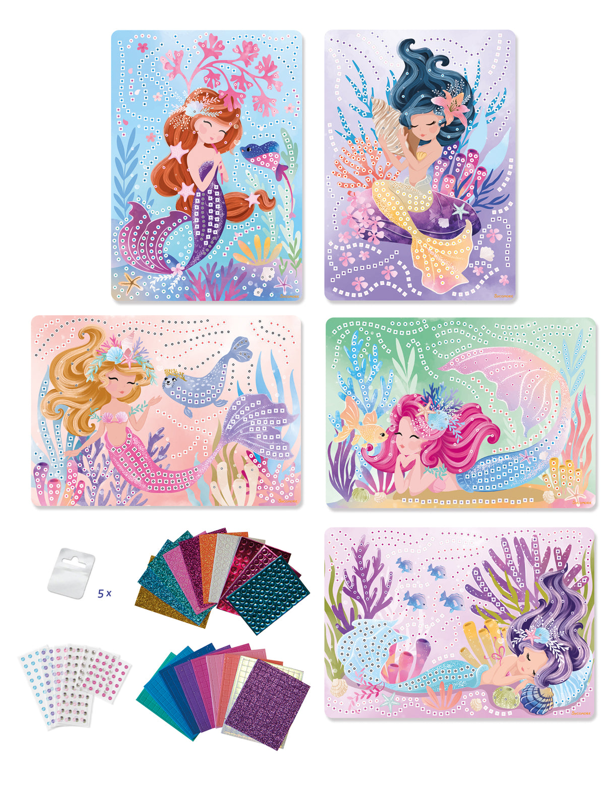 Stick & Fun Mosaik/ Meerjungfrau
