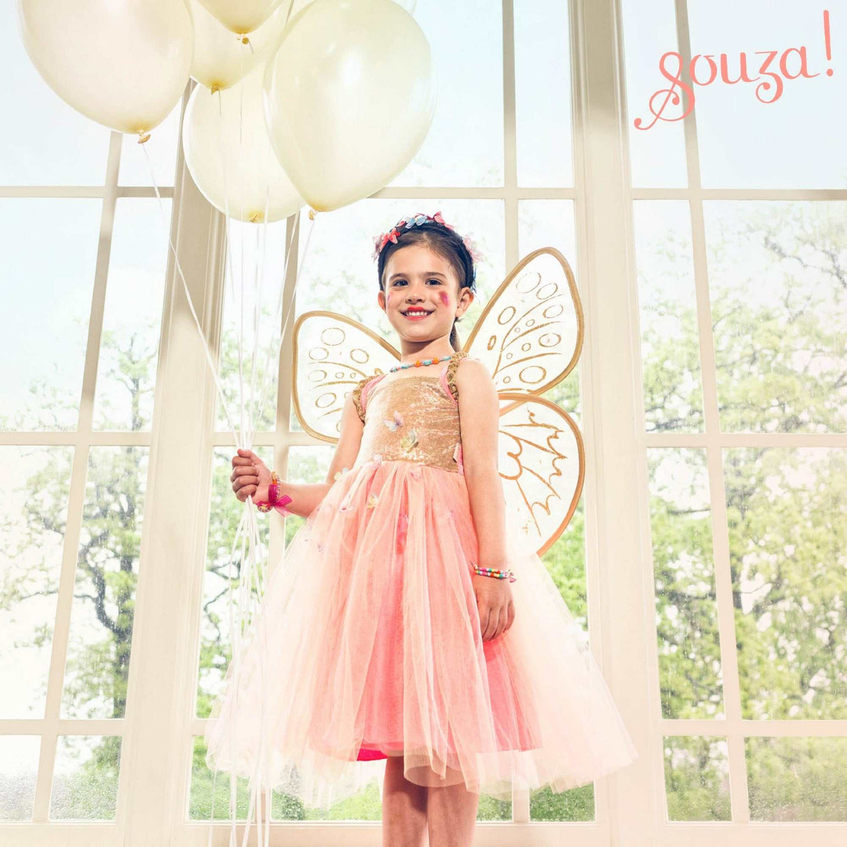 Kleid + Flügel Joanna 3-4 Jahre