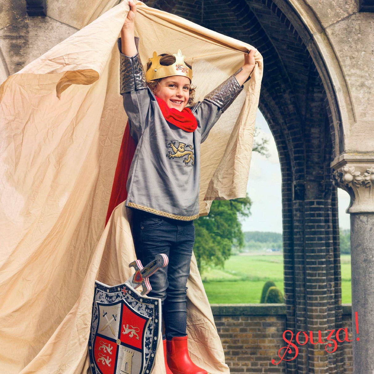 Kostüm King Arthur 8-10 Jahre