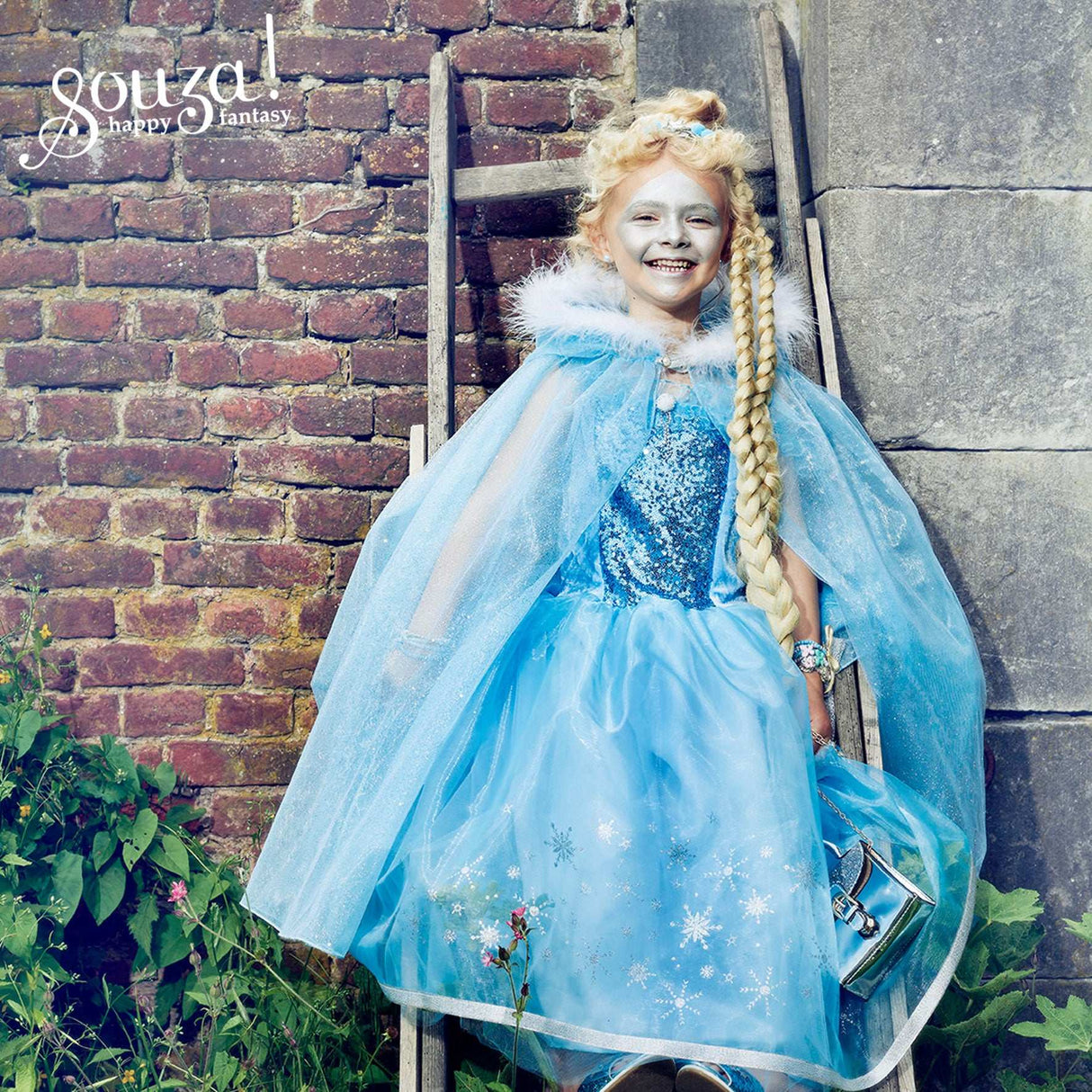 Kleid Eisprinzessin 8-10 Jahre