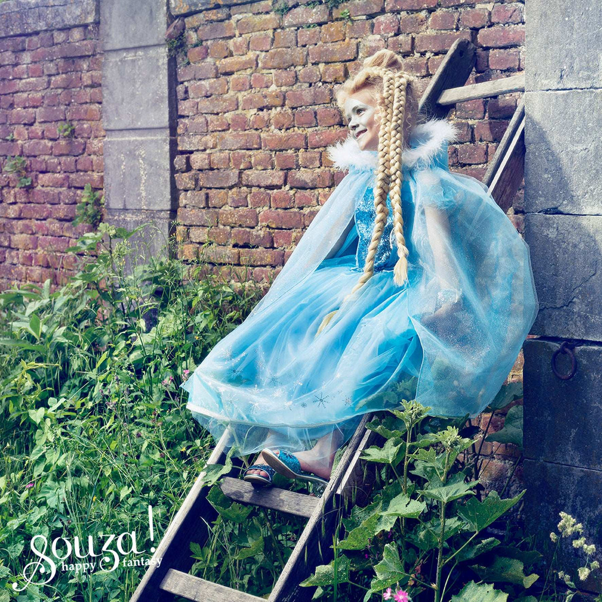 Kleid Eisprinzessin 5-7Jahre