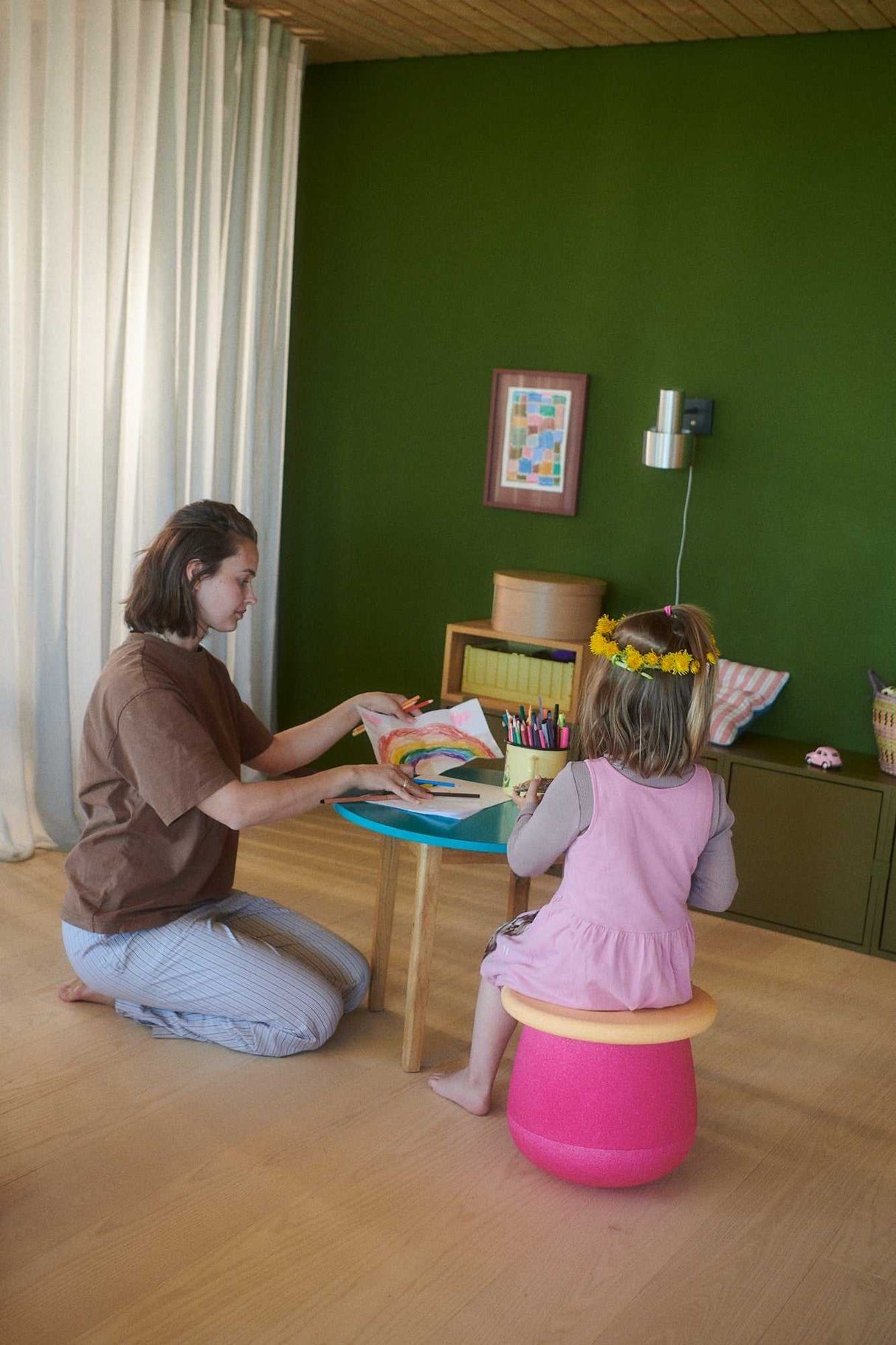 Dynamic small flowers