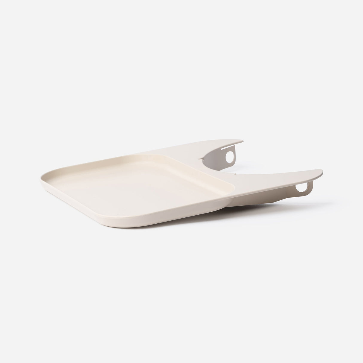 Klapp Tisch Ivory Kinder Klapp-Tablett aus recyceltem Kunststoff für Hochstuhl