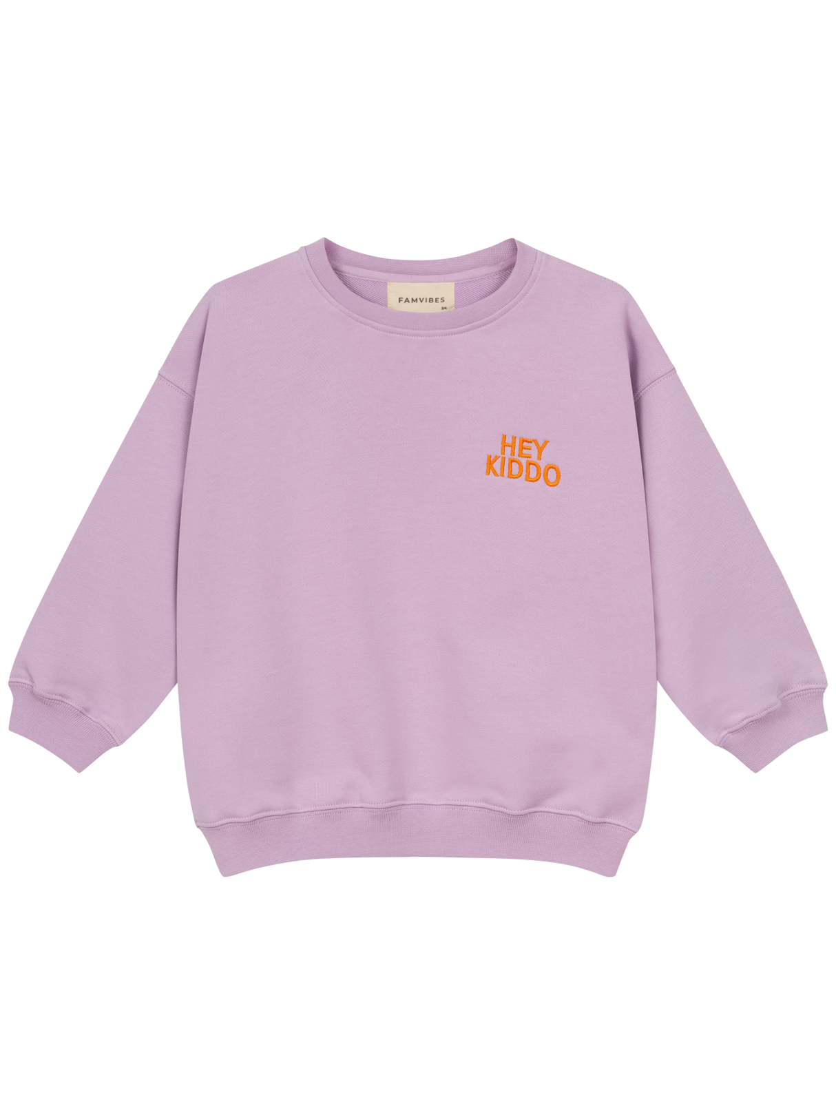 HEY KIDDO Sweathsirt / lavender 104