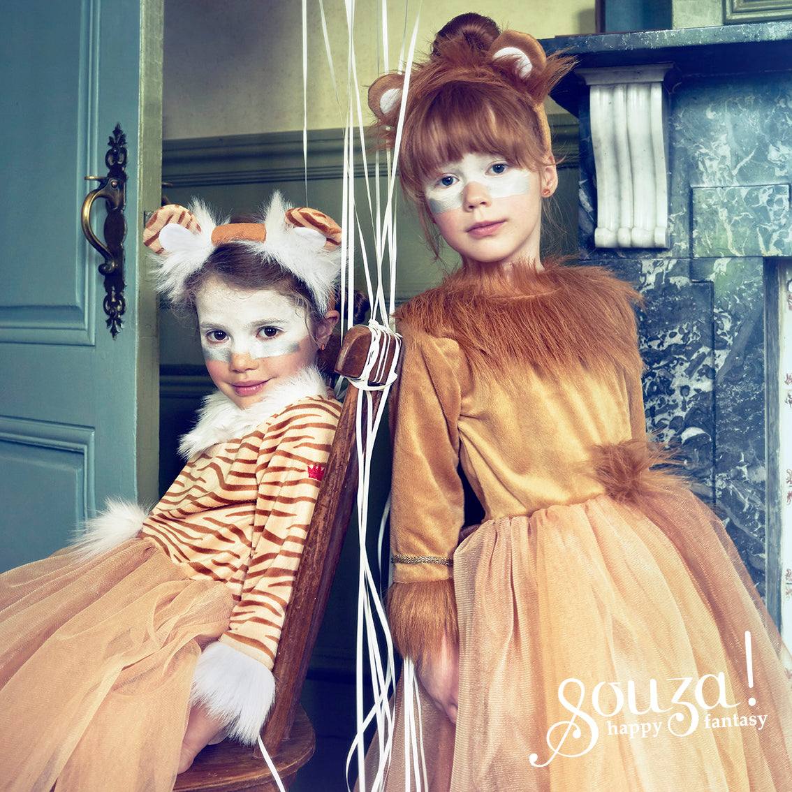 Löwenkostüm Pyppa & Haarreif 5-7Jahre