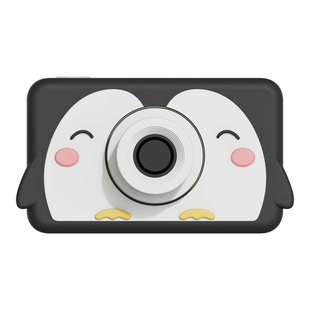 Kinderkamera Pinguin von The Zoofamily mit 24MP, 2-Zoll-Display und Silikonhülle für Kinder 3-10 Jahre