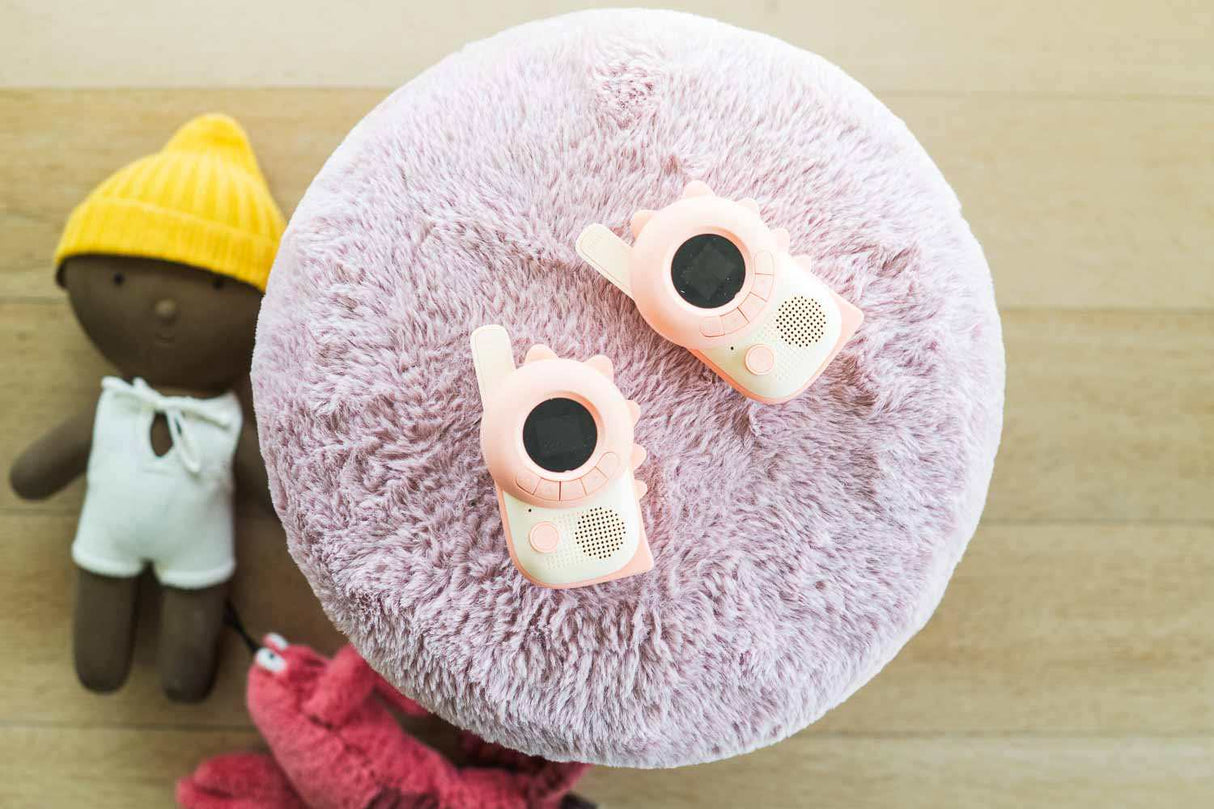 Walkie Talkie/ Dino pink