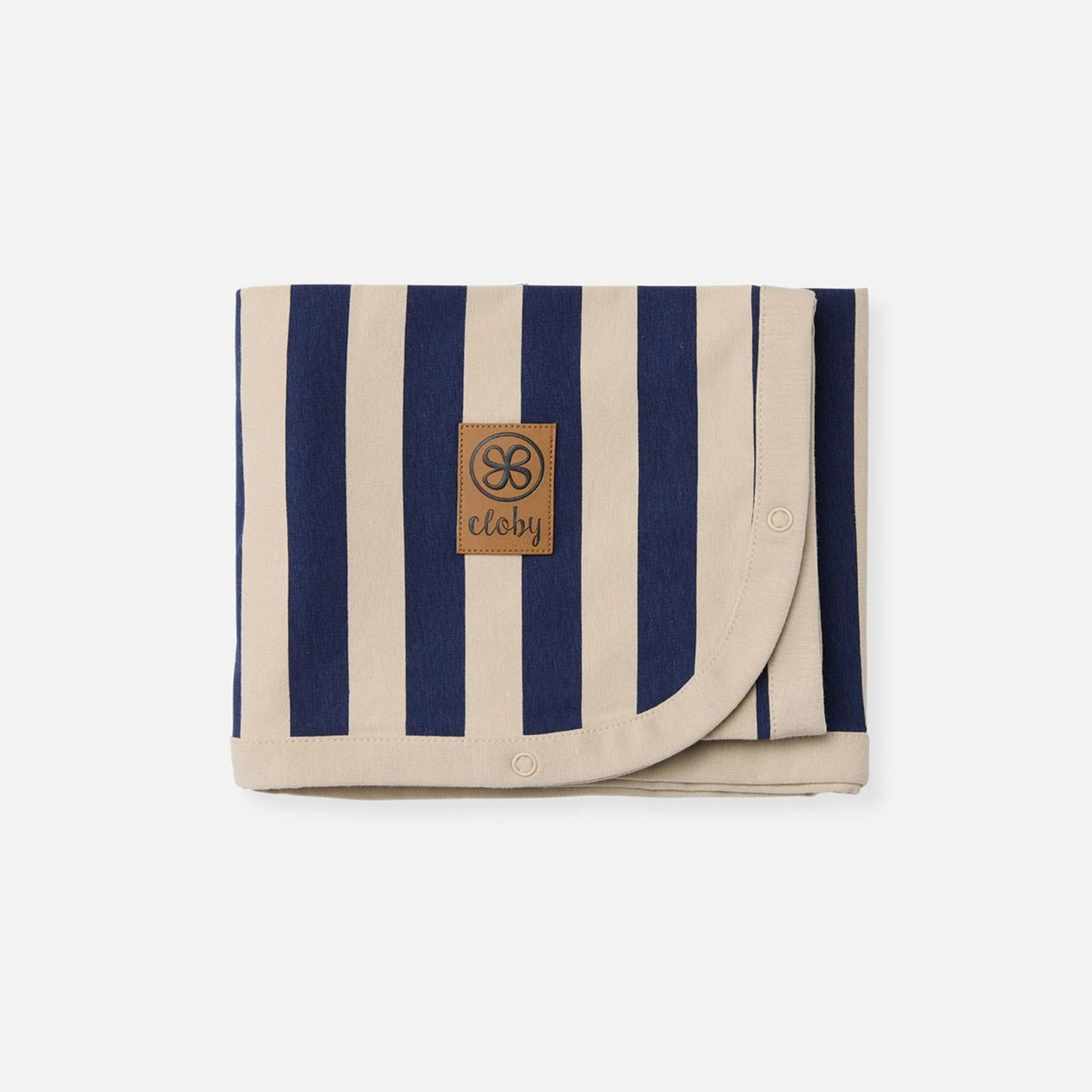 UV- Sonnenschutzdecke / Navy Sandy Stripe