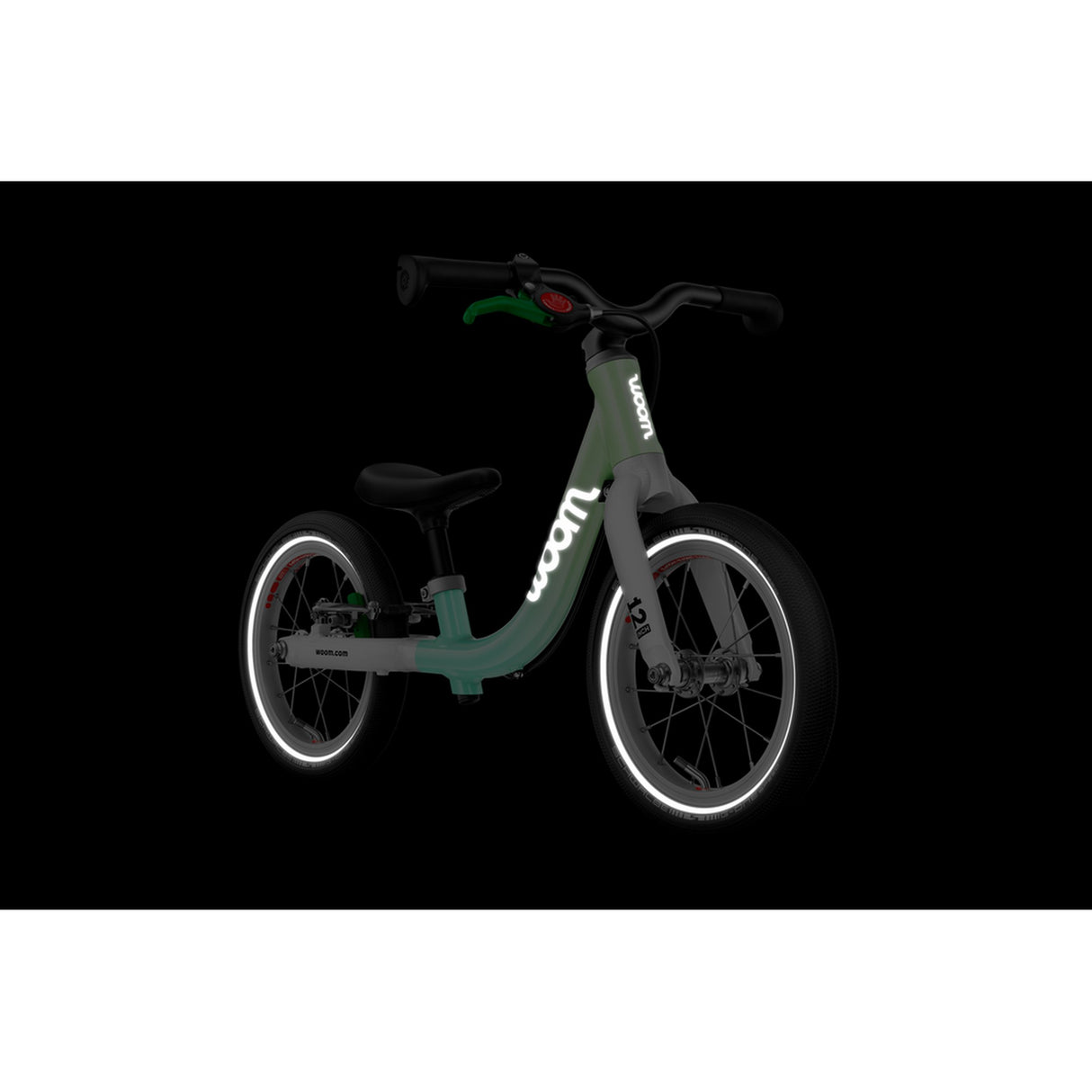 woom GO 1 Laufrad- spearmint crush "12"