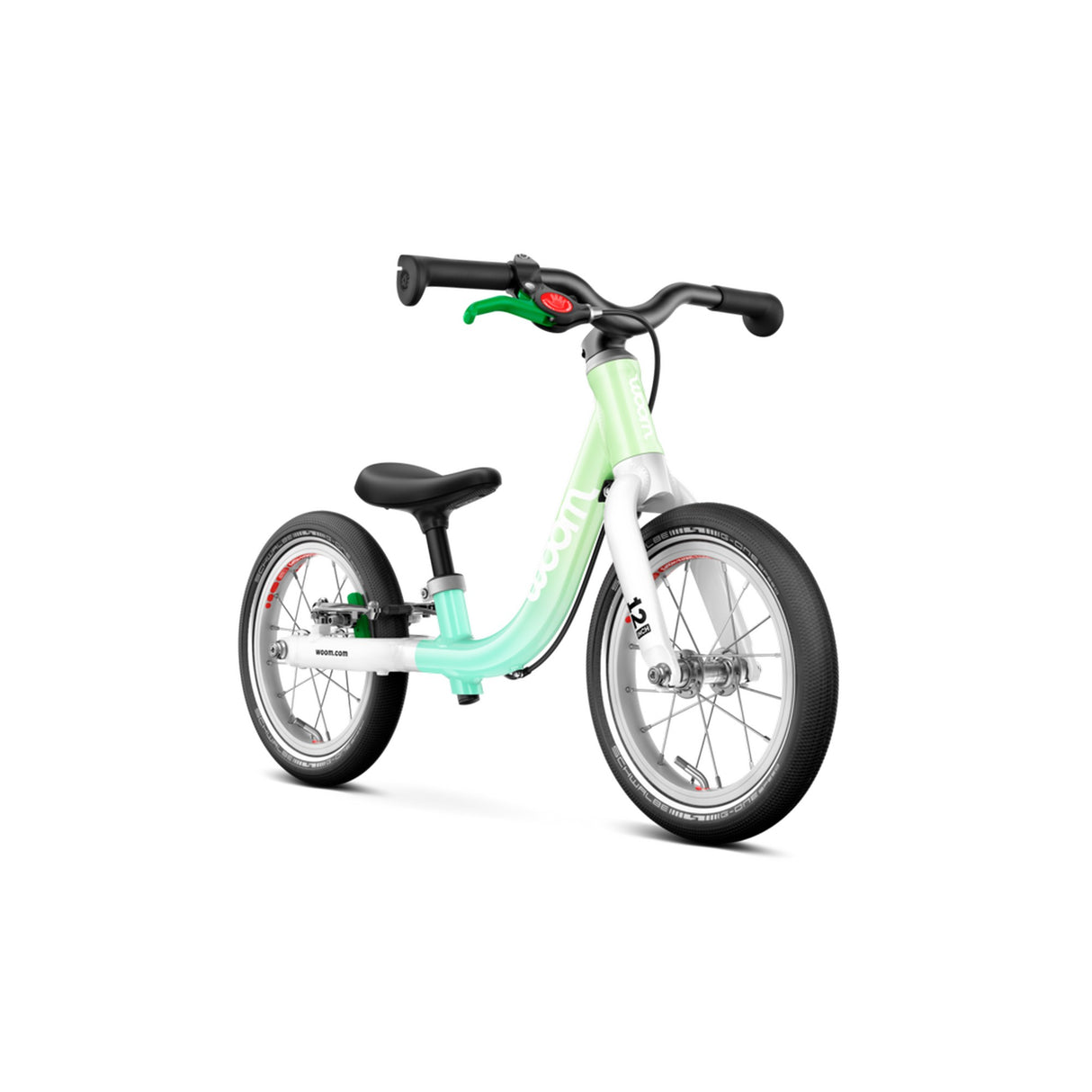 woom GO 1 Laufrad- spearmint crush "12"