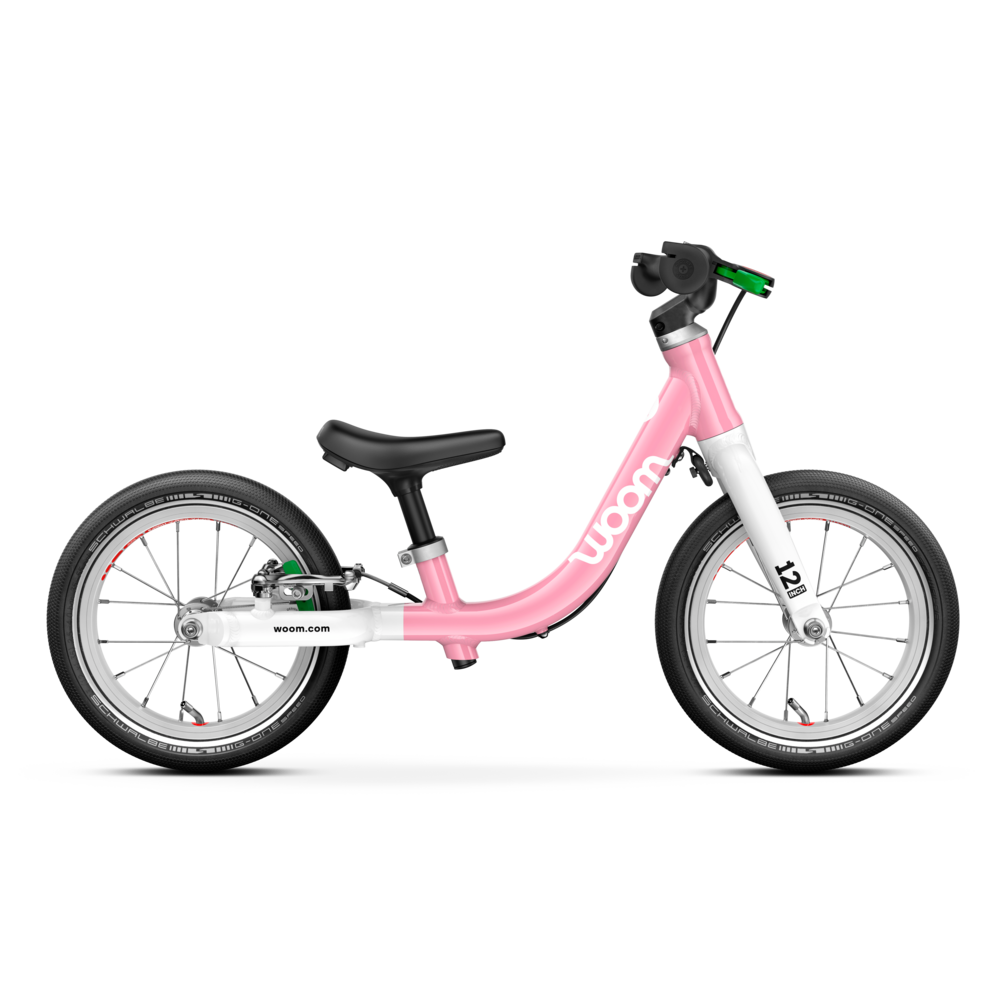 woom GO 1 Laufrad - powder pink "12"