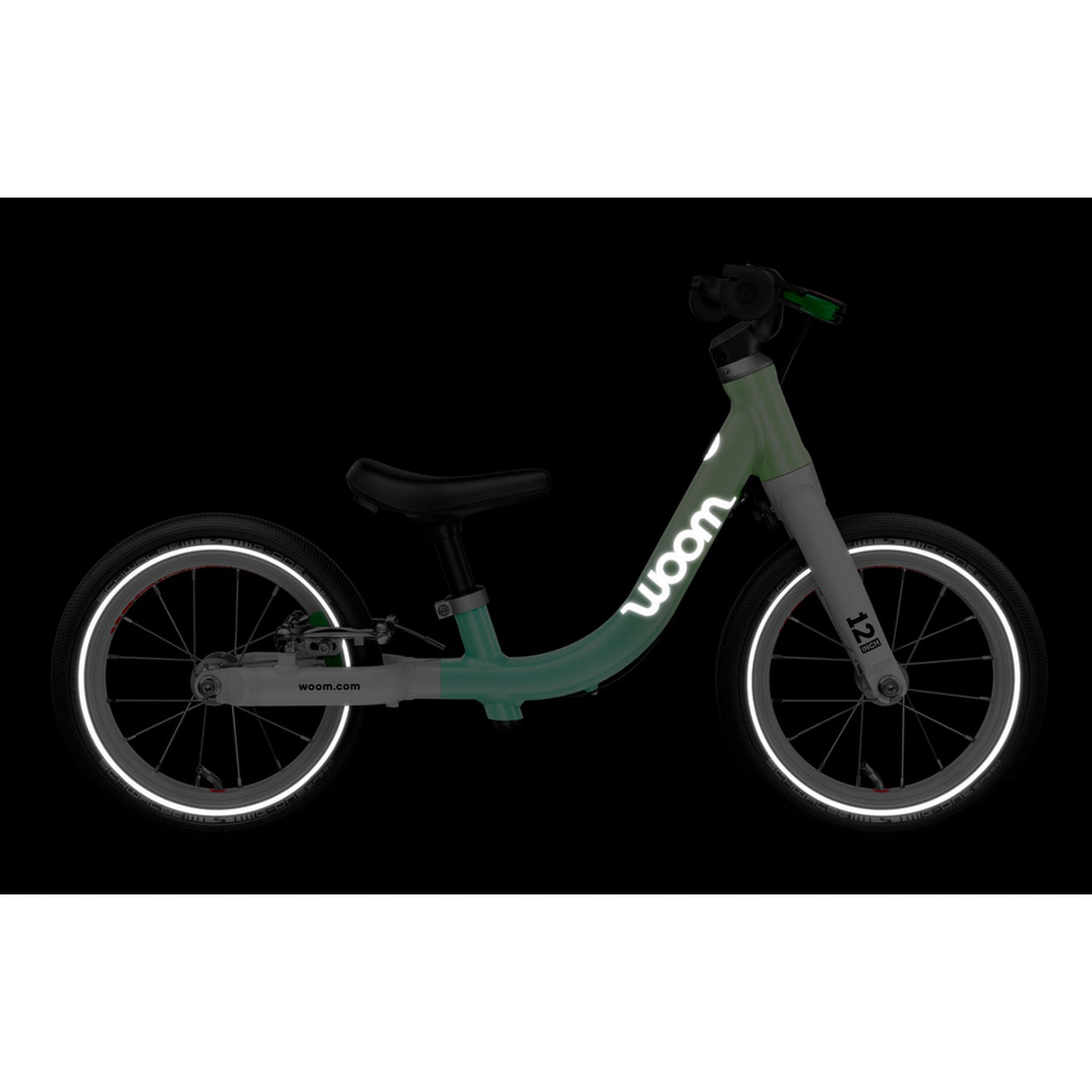woom GO 1 Laufrad- spearmint crush "12"