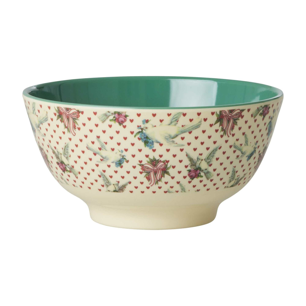 Mittlere Schale/ Dove Print