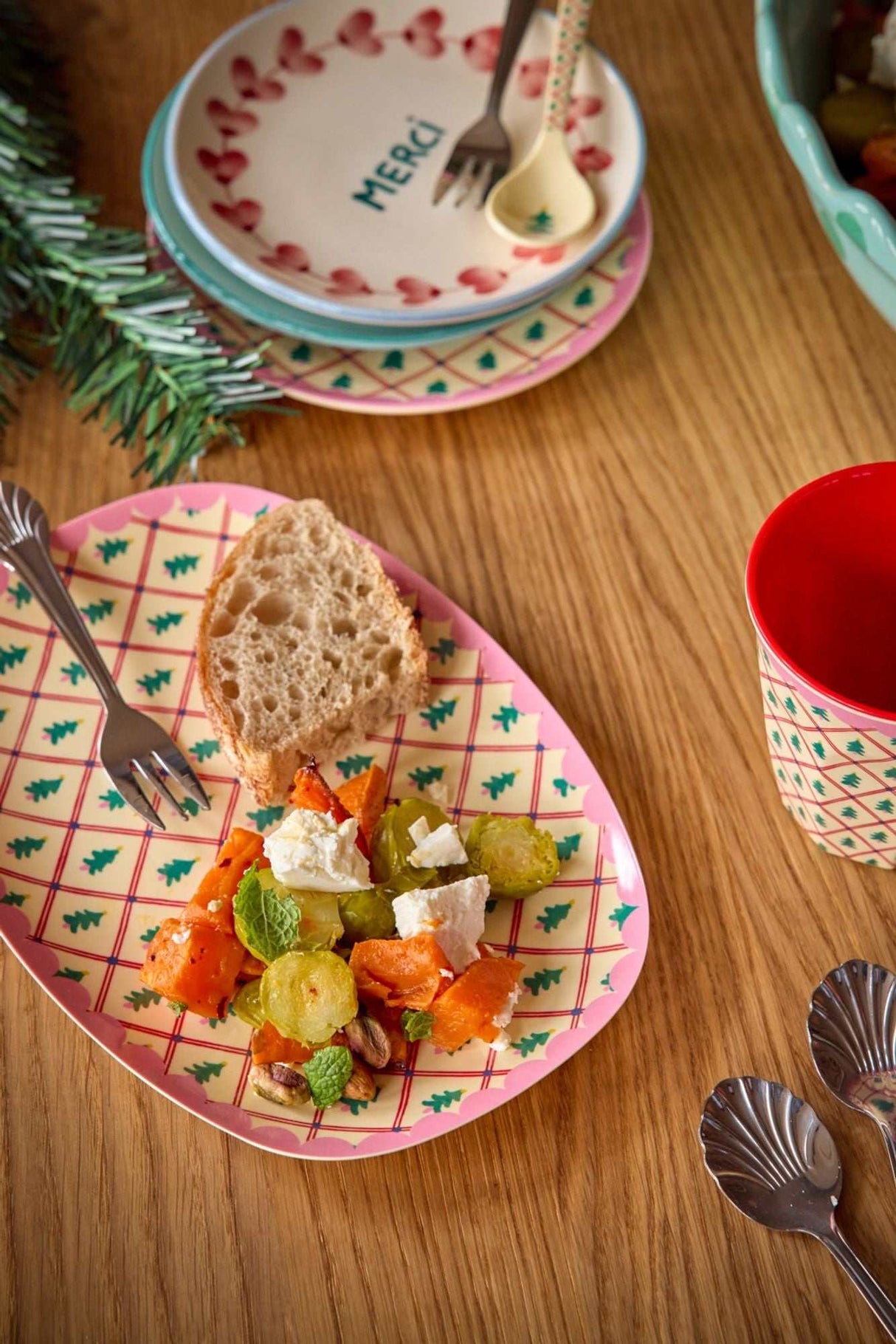 Servierteller/ Diamond Christmas Tree