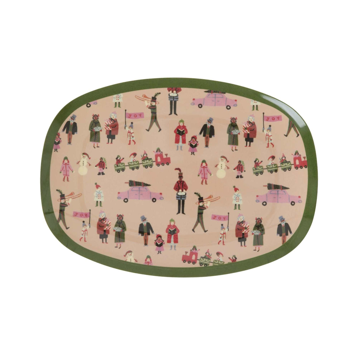 Servierteller/ Holiday Print