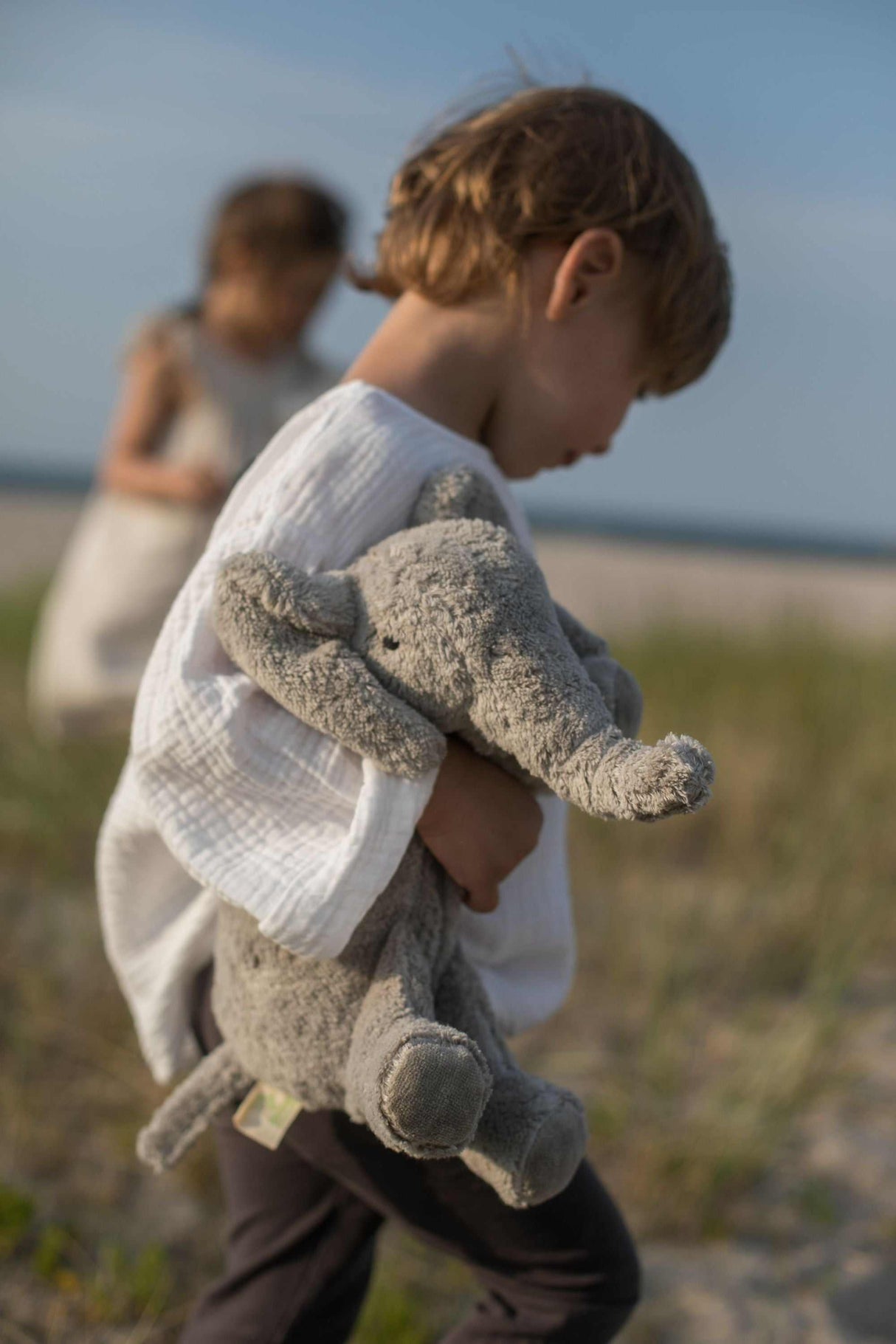 Kuscheltier & Wärmekissen Elefant klein