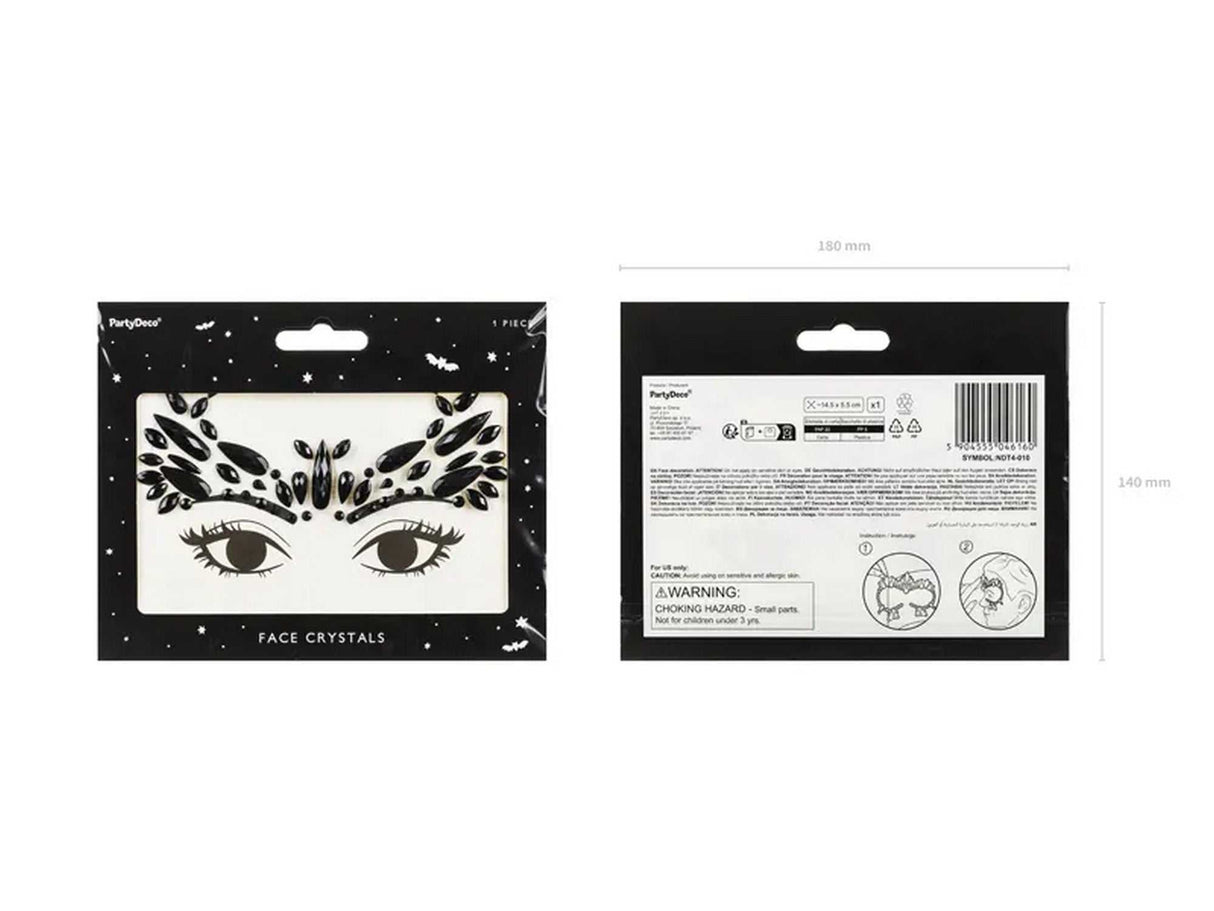 Gesichtsschmuck Kristalle