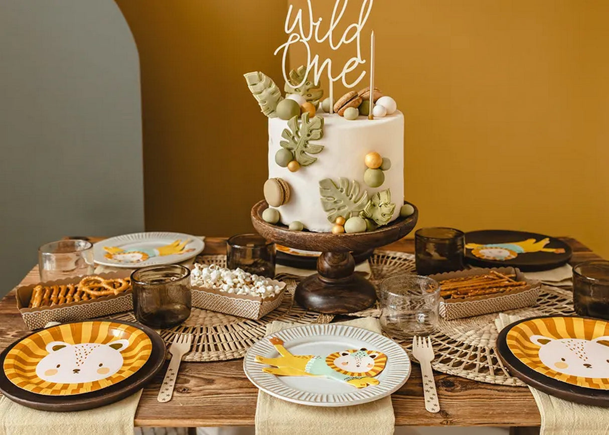 Papierservietten Löwe