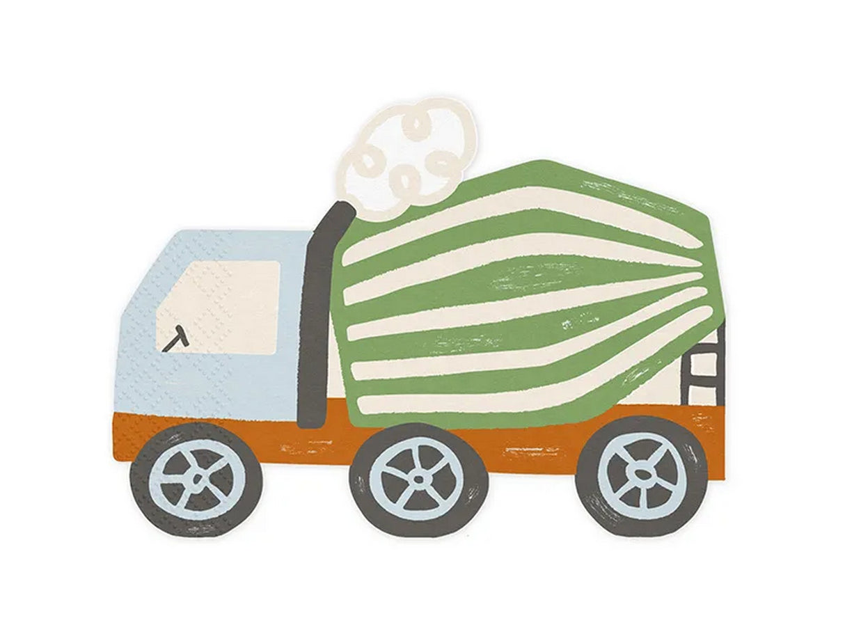 Servietten Betonmischmaschine