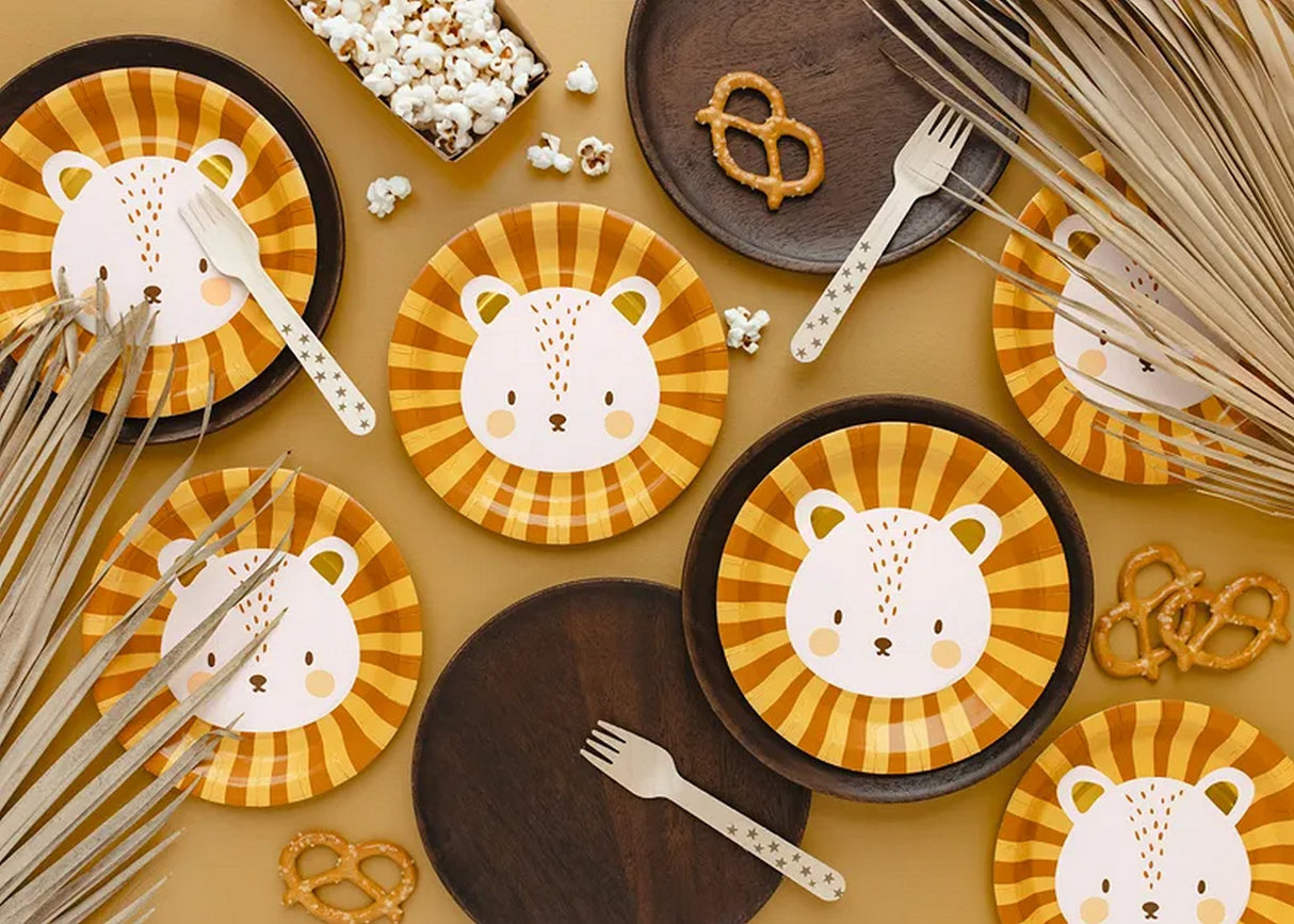 Party Pappteller Löwe