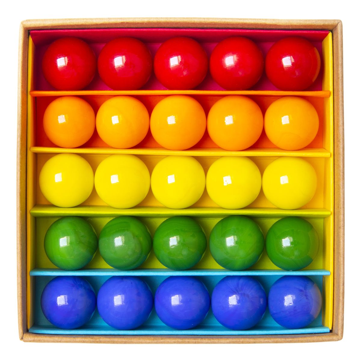 Kleine Murmelbox Rainbow