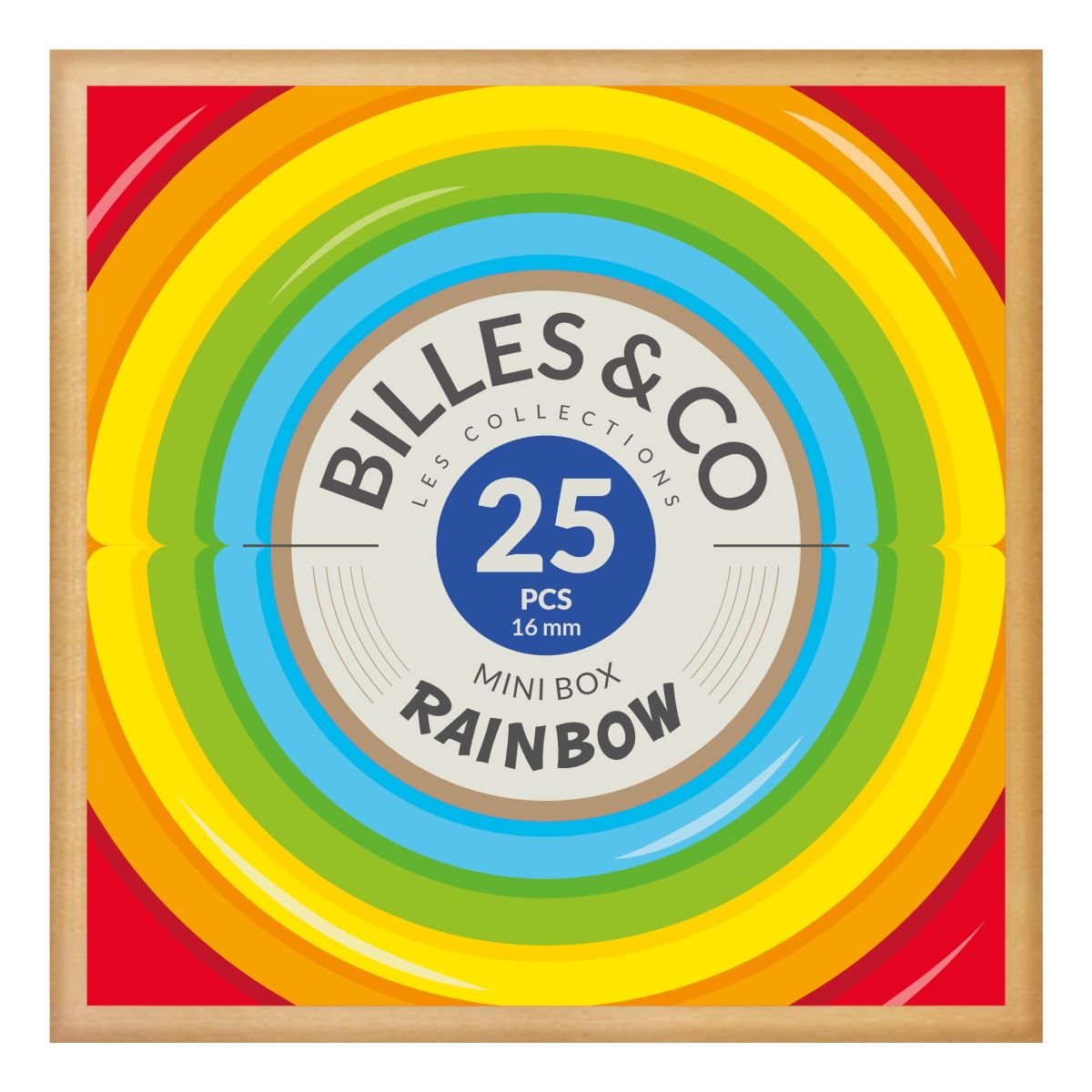 Kleine Murmelbox Rainbow