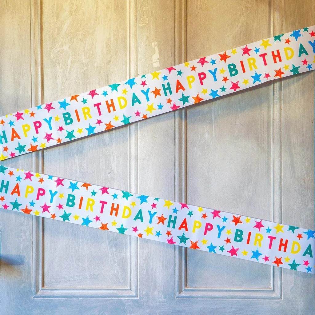 Bright Star Happy Birthday-Banner – 2er-Pack