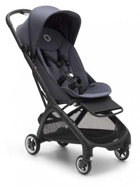 Bugaboo Butterfly City-Kinderwagen komplett schwarz/sturmblau