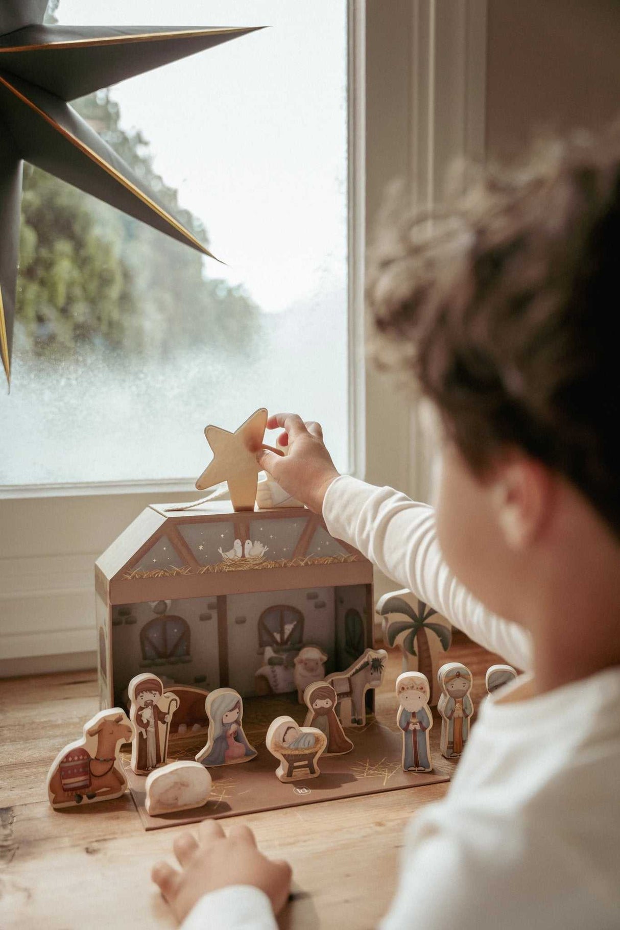 Weihnachtskrippe Spielkoffer