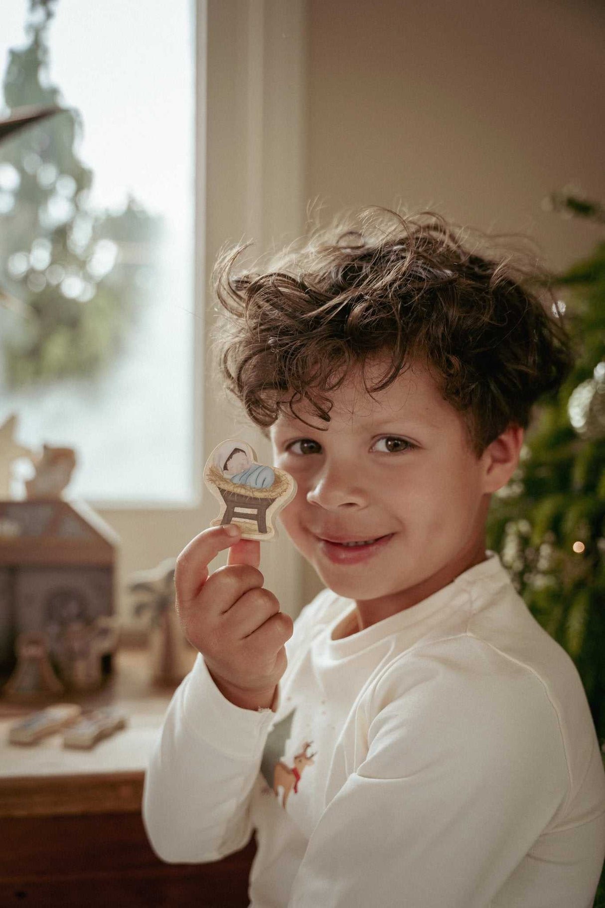 Weihnachtskrippe Spielkoffer