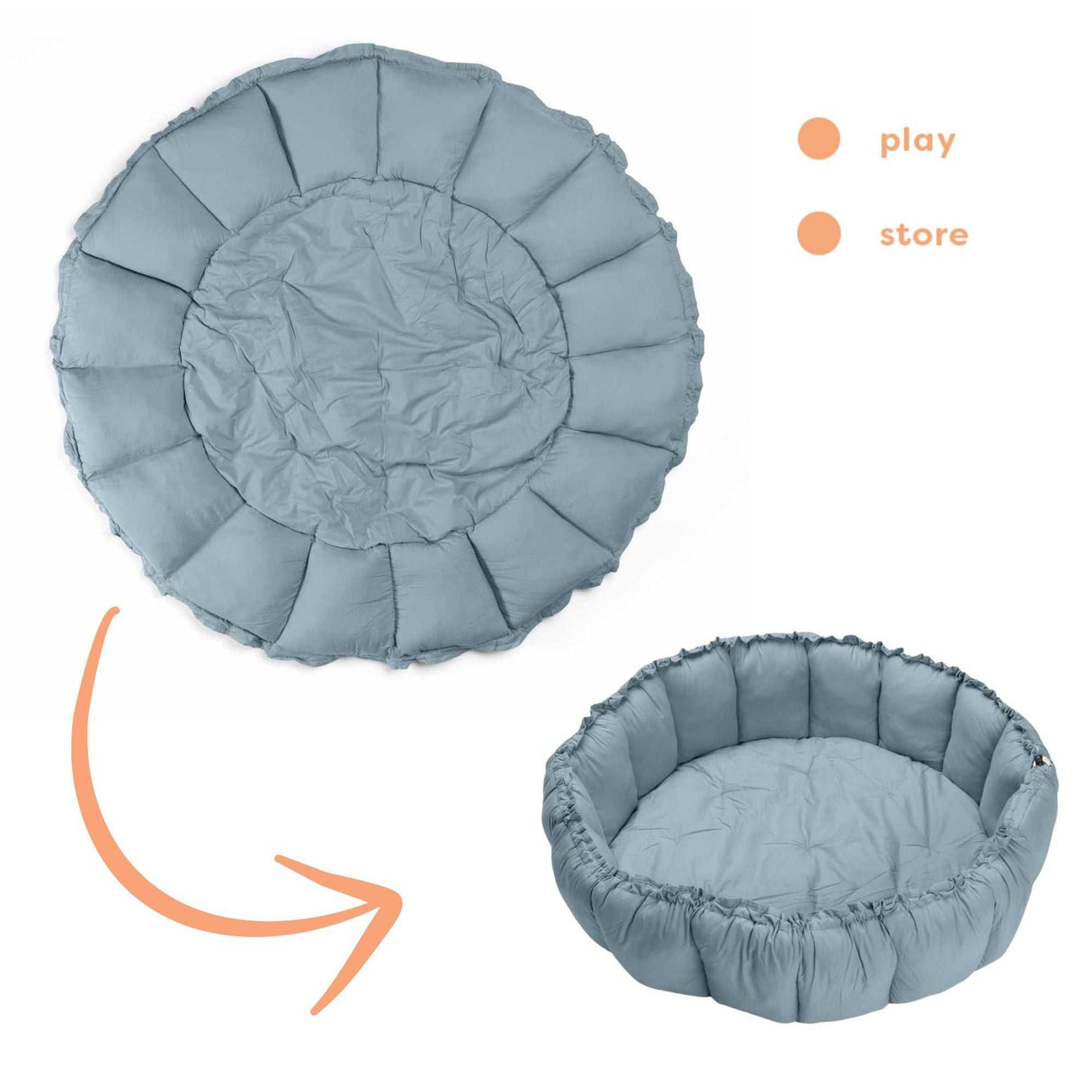 Spielmatte Bloom/ Dusty blue