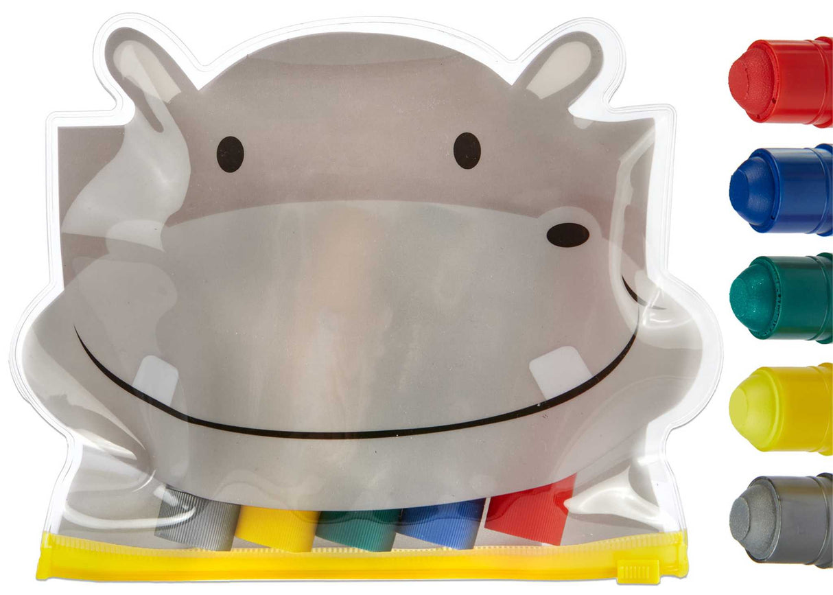 Supersoft Malstifte Hippo
