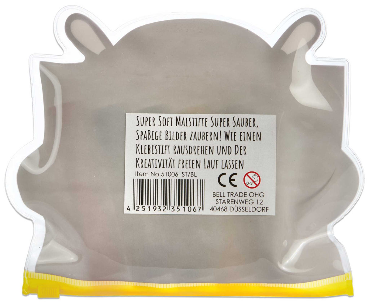 Supersoft Malstifte Hippo