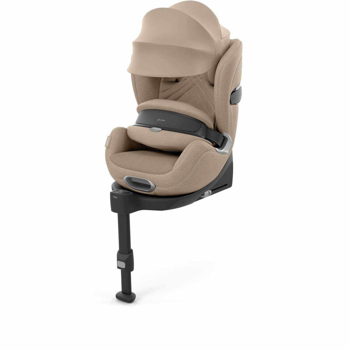 Cybex Anoris T2 i-Size Plus Cozy Beige forward-facing child car seat with integrated full-body airbag and ISOFIX installation
