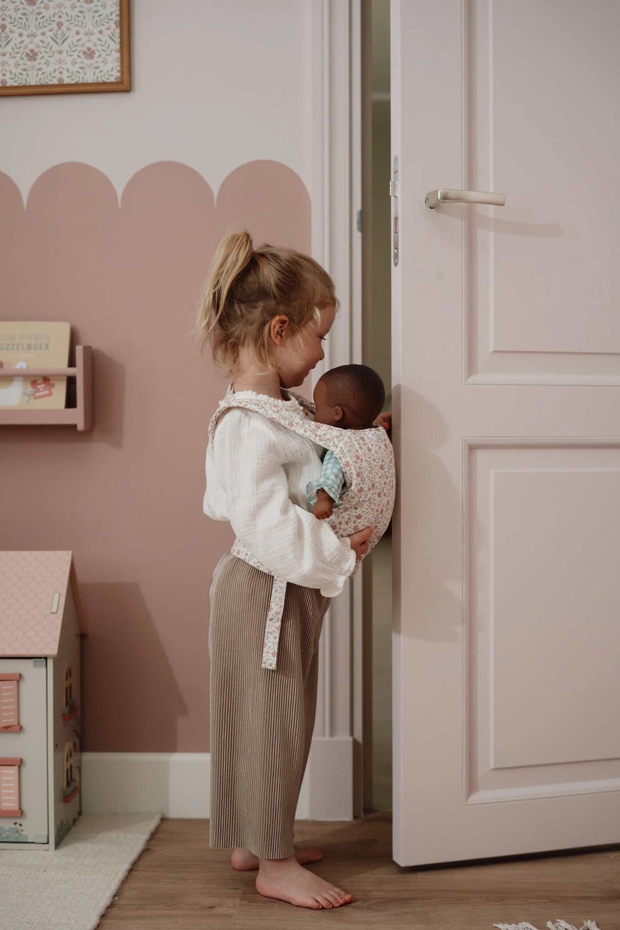 Puppentrage/ Soft Flowers