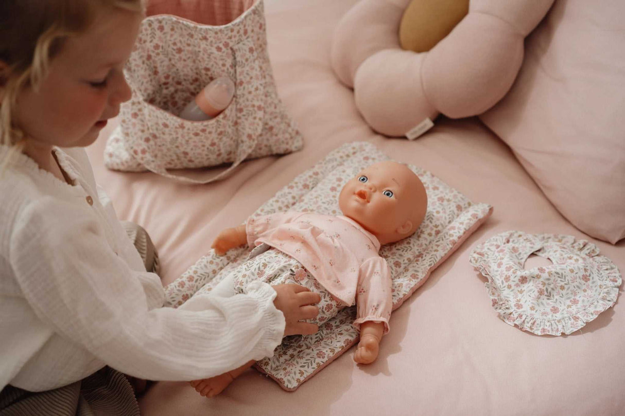 Puppenwickeltasche/ Soft Flowers