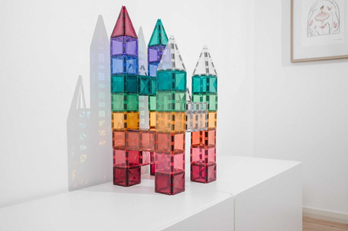 Magnetbausteine Pastell Square Pack 40 Teile