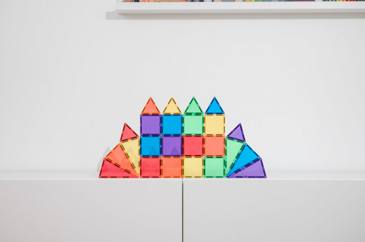 Magnetbausteine Regenbogen Mini Pack - 24 Teile