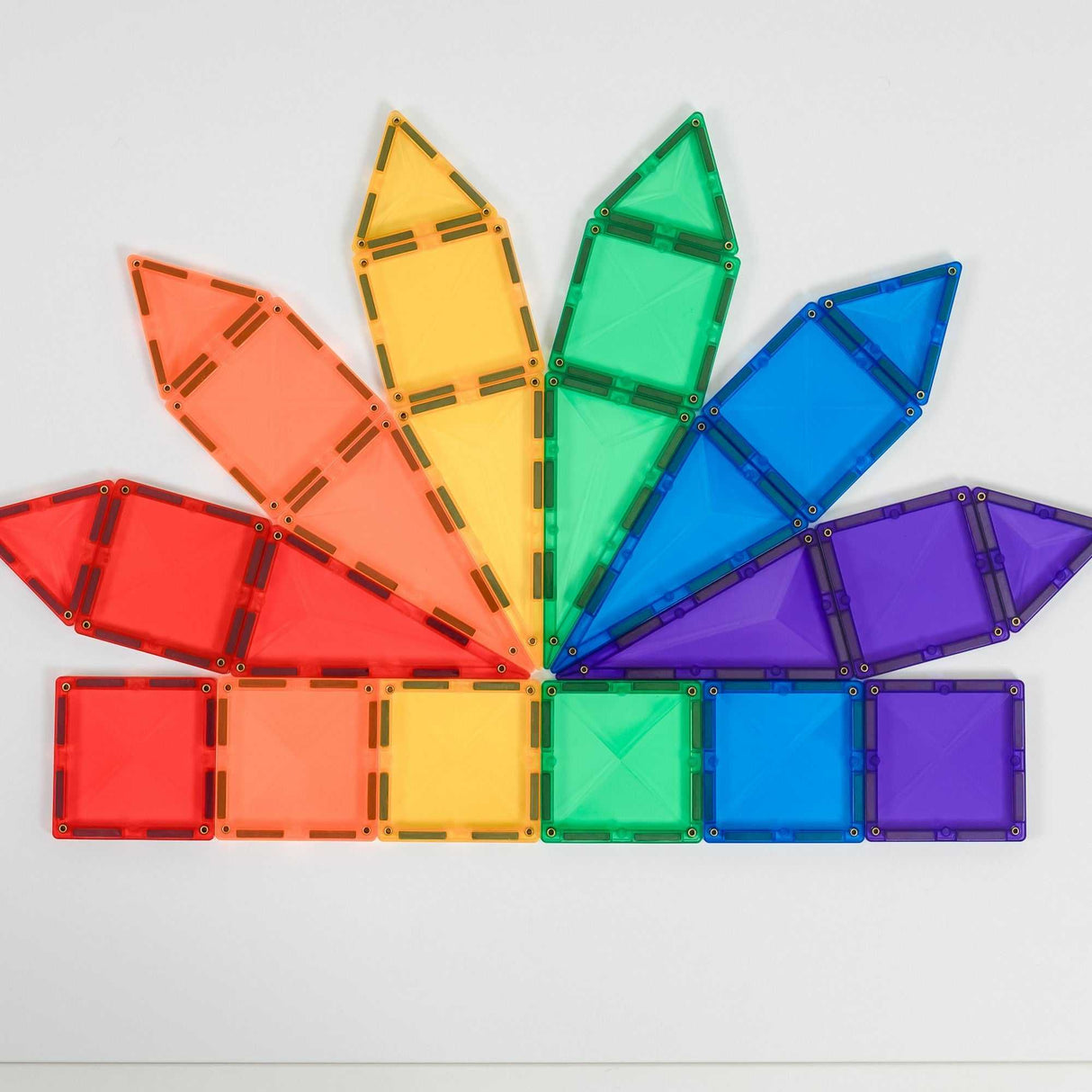 Magnetbausteine Regenbogen Mini Pack - 24 Teile