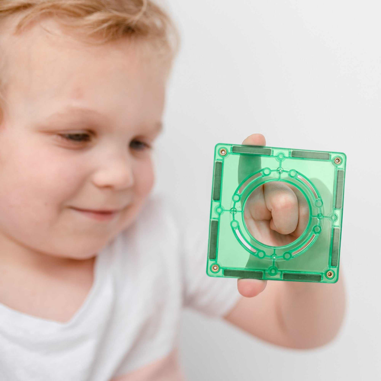 Magnetbausteine Rainbow Ball Run Pack 92 Teile