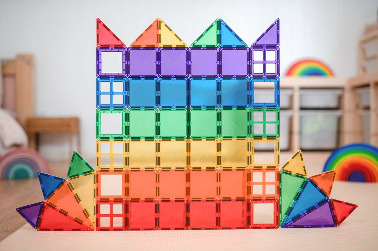 Magnetbausteine Rainbow Starter Pack 60 Teile