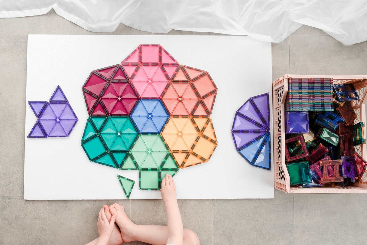 Magnetbausteine Pastell Mega Pack 202 Teile