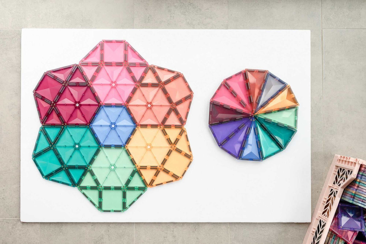 Magnetbausteine Pastell Mega Pack 202 Teile