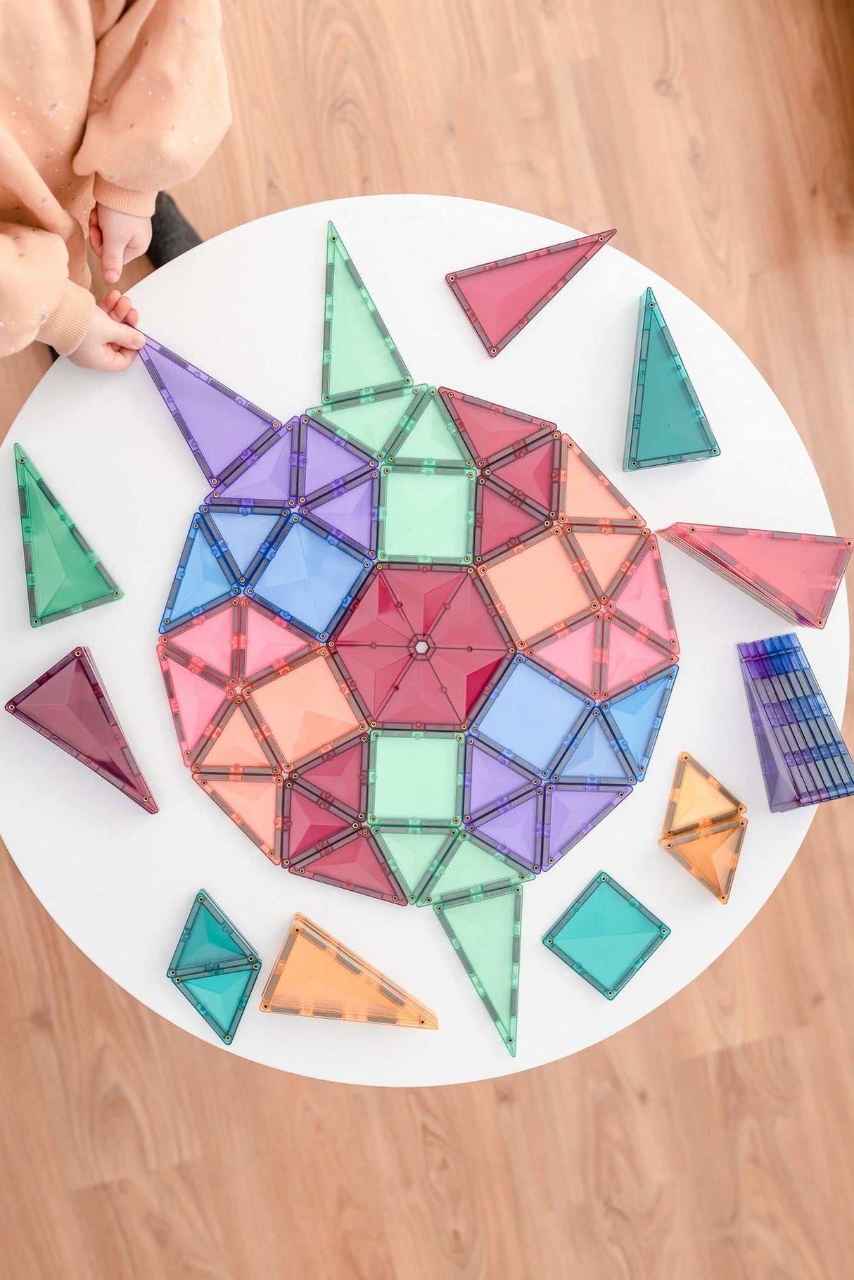 Magnetbausteine Pastell Mega Pack 202 Teile